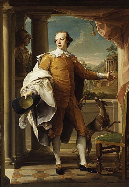 Pompeo Batoni Portrait of Sir Wyndham Knatchbull-Wyndham, 6th Bt